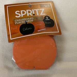Spritz chalkboard placecards